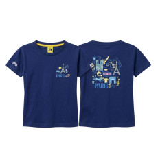 TOUR DE FRANCE t-shirt Enfant &ndash; M&eacute;li-M&eacute;lo Bleu Sombre