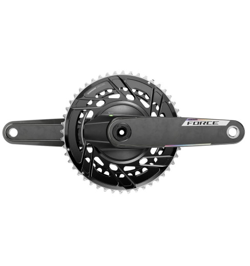 SRAM p&eacute;dalier FORCE AXS E1 2x DUB avec capteur de Puissance - 165 mm 48-35 Dents