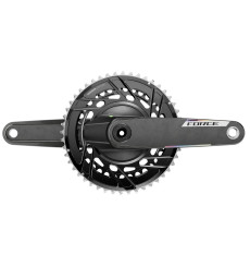 SRAM p&eacute;dalier FORCE AXS E1 2x DUB avec capteur de Puissance - 165 mm 48-35 Dents
