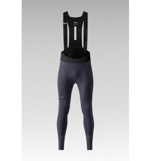 GOBIK Collant &agrave; bretelles hiver homme Absolute 8.0 bleu