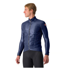 CASTELLI veste v&eacute;lo coupe vent Aria Shell Belgiam blue