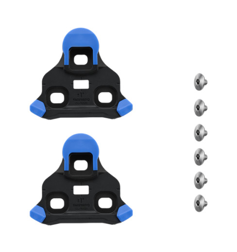 SHIMANO SPD-SL CL-SL120 2&deg; cleats - Blue