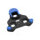 SHIMANO paire de cales SPD-SL CL-SL120 2° avec écrou - Bleu