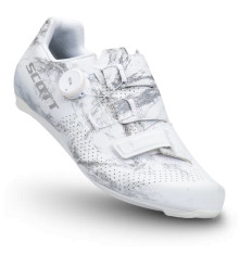 Chaussures vélo route SCOTT Team Boa - Blanc gris 2027