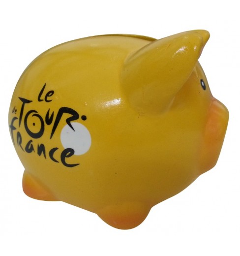 TOUR DE FRANCE tirelire cochon jaune