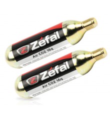 Gonfleur CO2 ZEFAL EZ Control + cartouche CO2 Filetée 16 g (x1) CYCLES ET  SPORTS