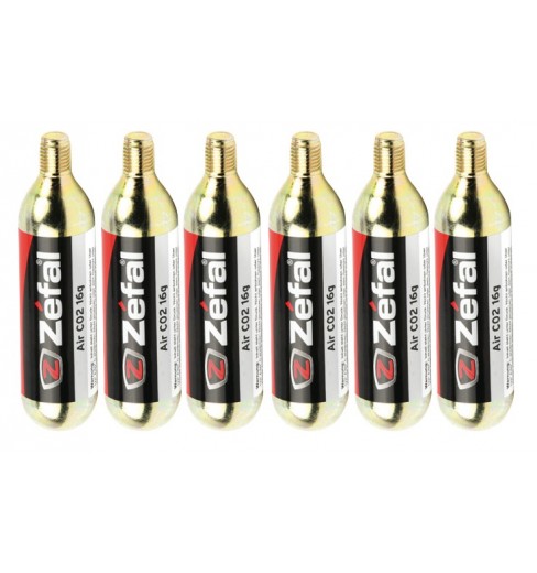 ZEFAL Cartouche CO2 16 grs par 6