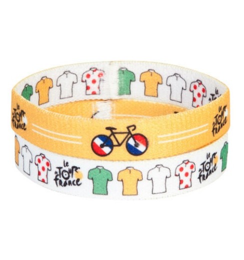 Lot de 2 bracelets Le Tour de France 2016