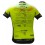 ALPE D'HUEZ maillot manches courtes Vainqueur jaune fluo 2017