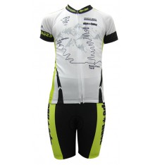 ALPE D'HUEZ tenue enfant blanc / vert 2017