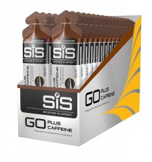 SIS GO Energy + Caféine gels Box of 30 x 60g