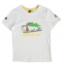 TOUR DE FRANCE t-shirt enfant blanc 2017