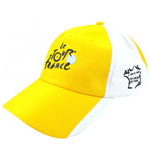 yellow cycling cap