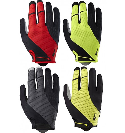 Specialized Body Geometry Gel Long Finger Road Cycling Gloves 2019