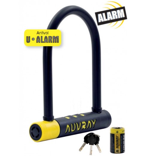 bicycle lock with alarm