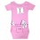 ALPE D'HUE pink baby bodysuit 2018