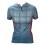 ALPE D'HUEZ checkered women's short sleeves jersey 2018