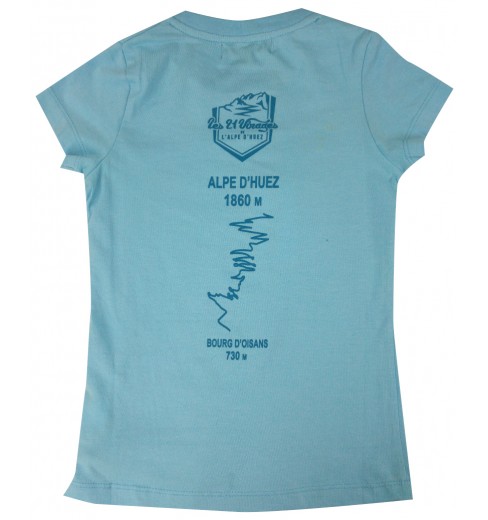 Maillot Cycliste Biemme L'Alpes D'Huez - 21 Virages, Bourg D'Oisans, Taille L