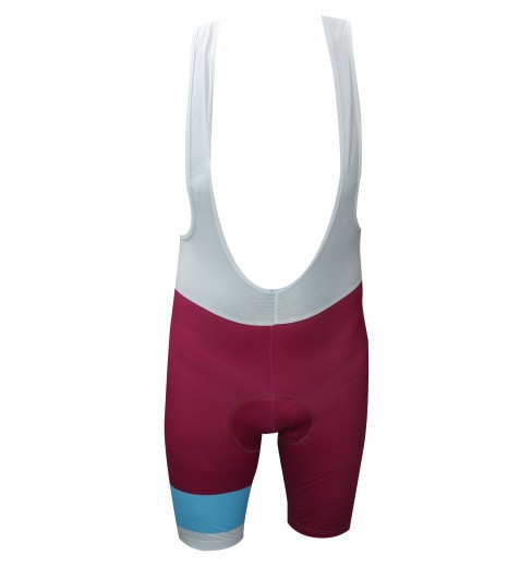 RAFA'L Vintage burgundy light blue bibshorts 2018