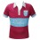 RAFA'L Vintage burgundy light blue short sleeve jersey 2018