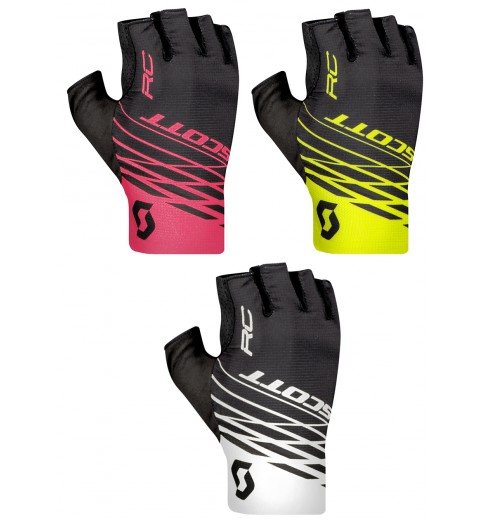 Scott RC Équipe Vélo Gants court Noir 2018