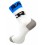 RAFA'L chaussettes hautes Attack blanches