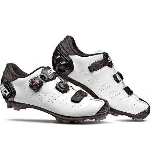 Chaussures VTT SIDI Dragon 5 SRS Carbone blanc noir 2019