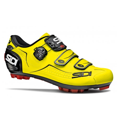 yellow bike shoes