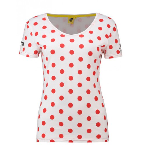 TOUR DE FRANCE T-shirt femme Logo Pois 2019