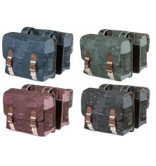 Sacoche latérale vélo arrière double BASIL Boheme - 35 L
