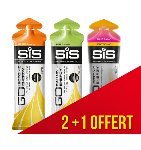musical ozon Goedkeuring Pack of 3 SIS GO Isotonic Gel 60ml - 1 free CYCLES ET SPORTS