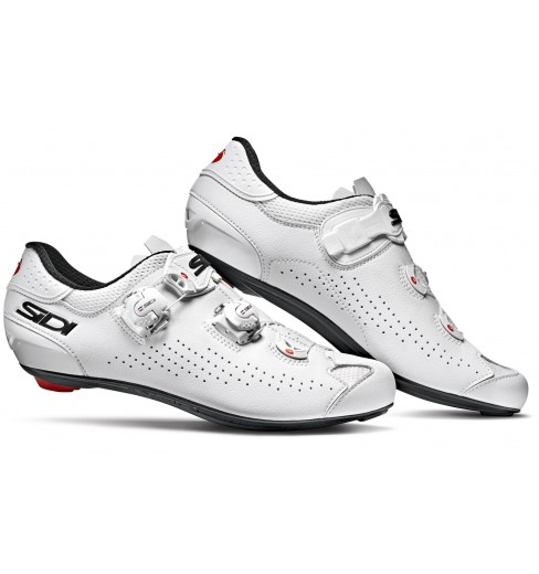 SIDI Genius 10 white road cycling shoes 