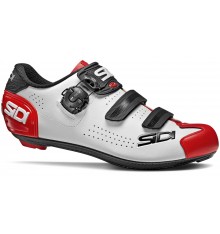 Chaussures vélo route homme SIDI ALBA 2 blanc / noir / rouge