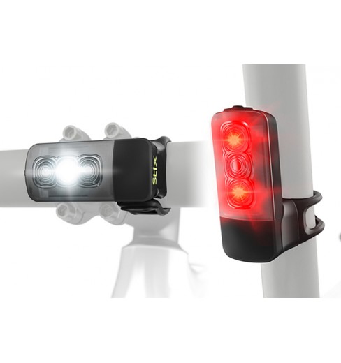 Eclairage vélo LED - Lumière vélo Set - Lampe arrière et avant