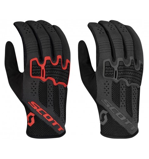 SCOTT Gravity long finger men's cycling gloves 2023