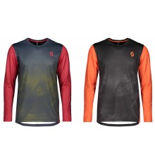 SCOTT Trail Storm long sleeve men's winter cycling jersey 2020