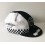 ALPE D'HUEZ checkerboard black/white summer cap