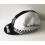 ALPE D'HUEZ checkerboard black/white summer cap