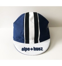 ALPE D'HUEZ casquette été damier bleu/blanc