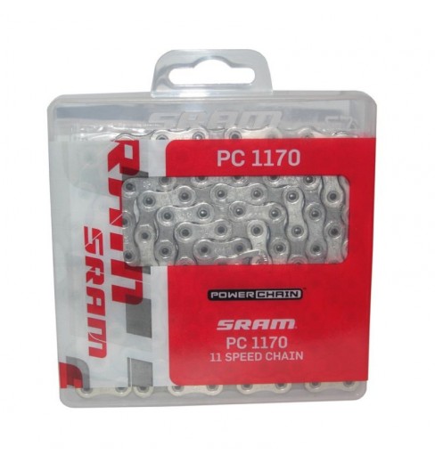 SRAM CHAIN PC-1170 HOLLOWPIN 11 SPEEDS 120 links