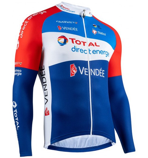 TOTAL DIRECT ENERGIE long sleeve jersey 2020