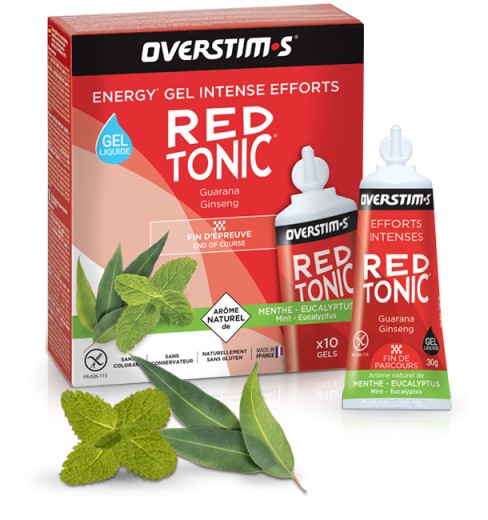 overstims Liquid RED TONIC SPRINT AIR 10 gels 35 g box