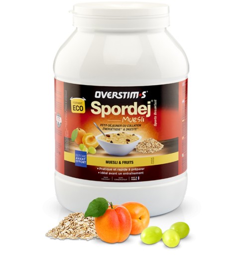 OVERSTIMS Spordej Muesli pot de 1,5 kg