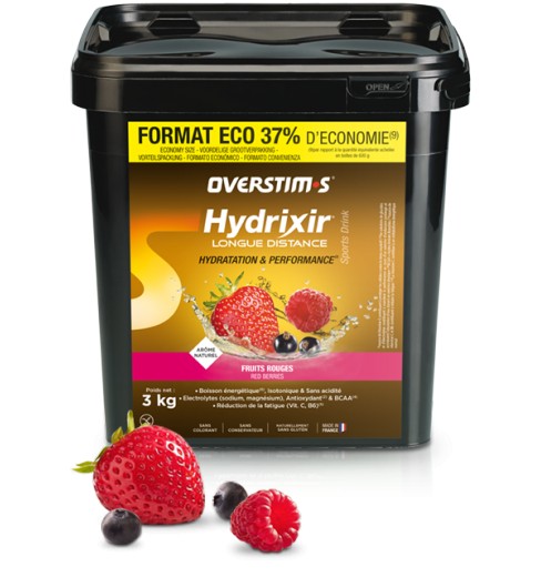 OVERSTIMS Hydrixir longue distance, seau de 3 kg