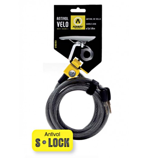 AUVRAY S LOCK saddle lock bike