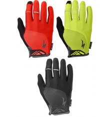 Gants longs FOX vtt Ranger Gel bleu pétrole décor gris - Vélo 9