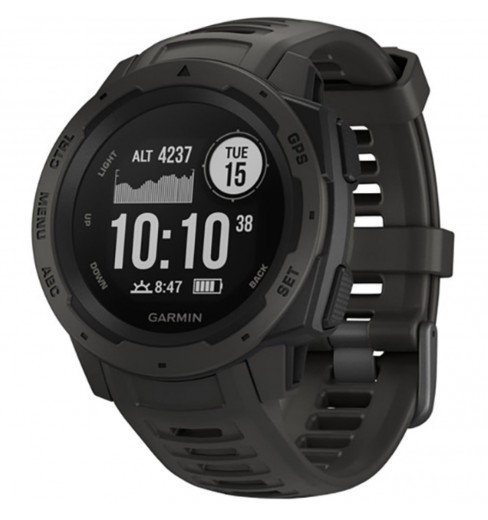 GARMIN Montre INSTINCT Graphique Gray Quickfit 22mm