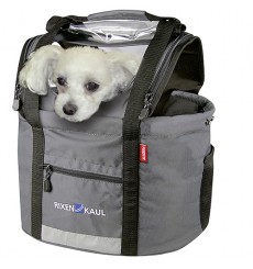 KLICKFIX panier pour chien Doggy Shopper sur support guidon