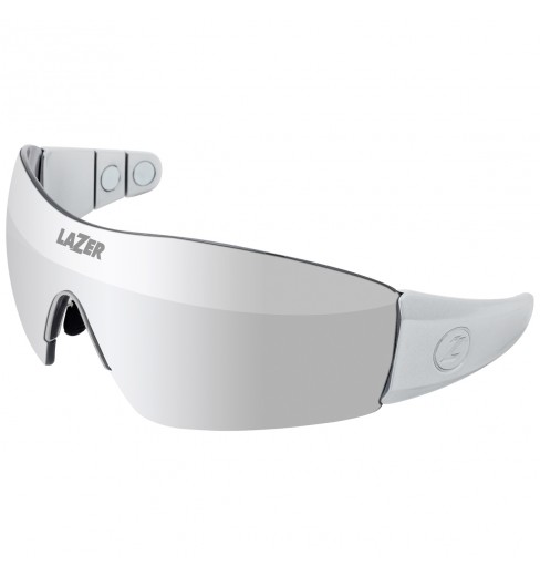 LAZER Magneto 1 M1 polarized silver cycling sunglasses