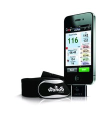 WAHOO COURSE À PIED/FITNESS PACK CARDIO : CLÉ ANT+ CEINTURE CARDIO POUR IPHONE